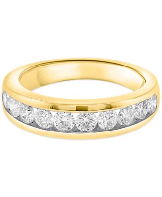 Lab Grown Diamond Channel-Set Band (1 ct. t.w.) in Sterling Silver