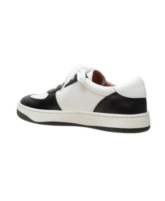 KRISTA Women's Sporty Leather Fashion Sneakers