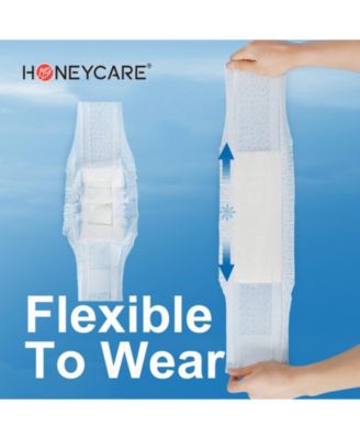 Paw & Dog Bone Print All-Absorb A25 Male Dog Wrap, Medium, 100ct