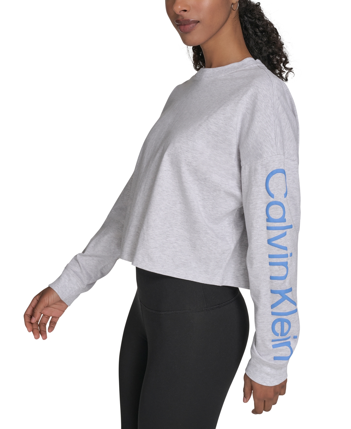 Calvin Klein Performance Women's Logo Cropped T-shirt