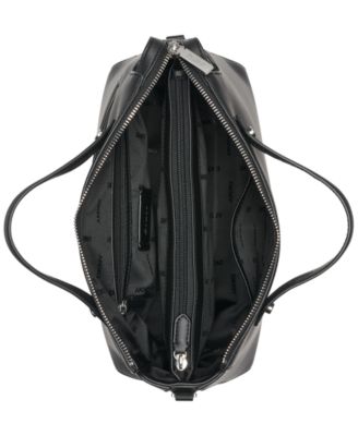 Louisa Small Logo Charm Satchel