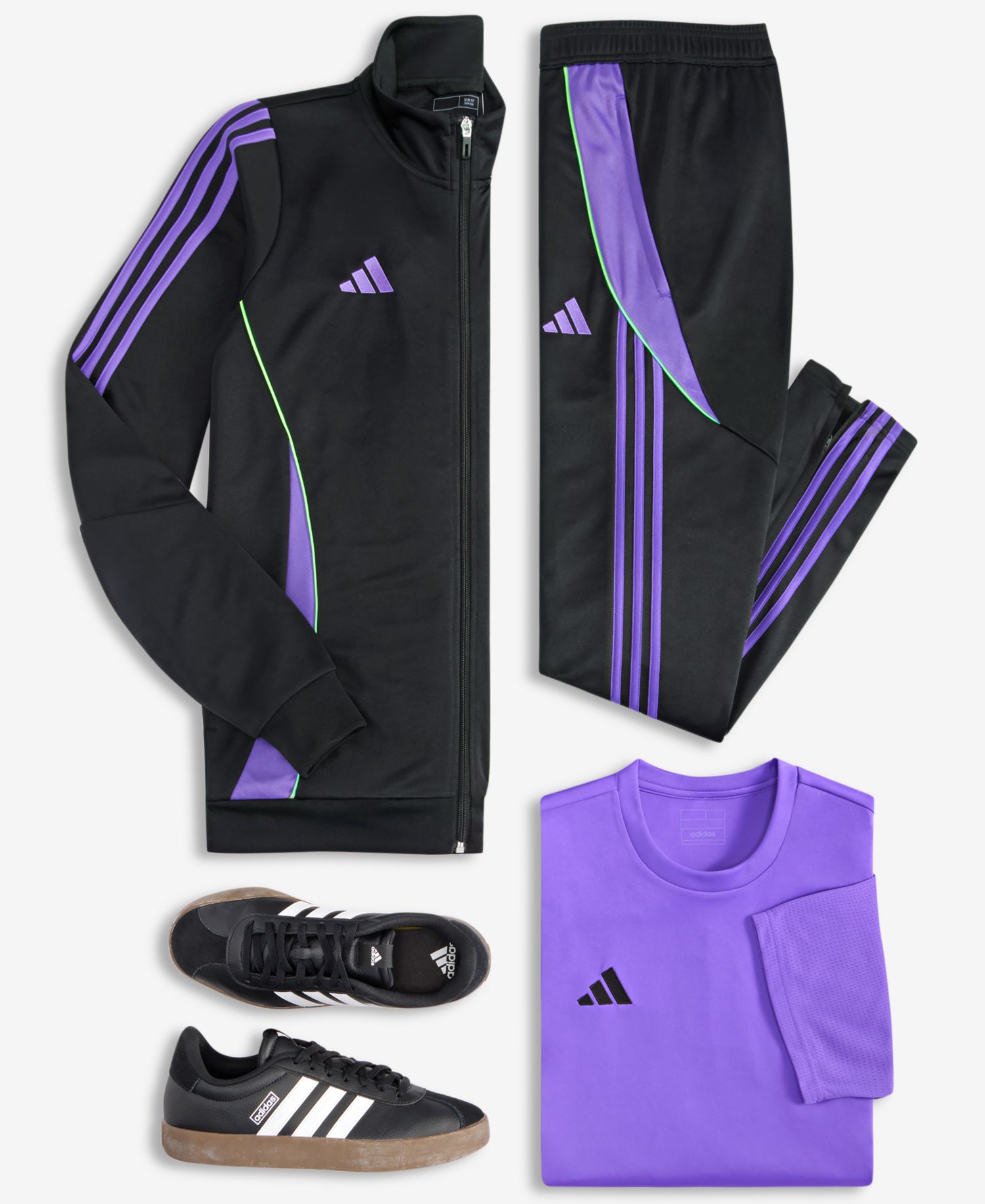 Men's Tiro Jacket, Pants & T-Shirt