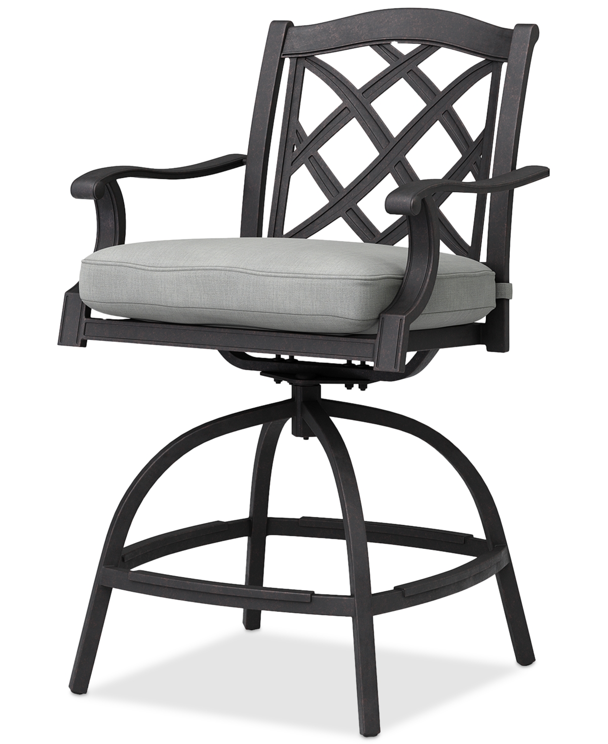 AGIO WYTHBURN OUTDOOR FIREPIT BAR HEIGHT BAR STOOL, CREATED FOR MACY'S 