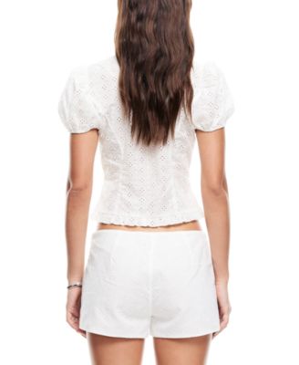 Women's Cotton Bardot Top