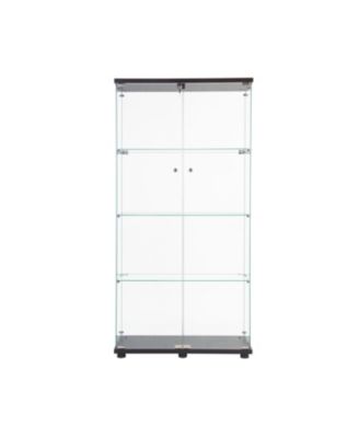 LED Strip Light Glass Display Cabinet