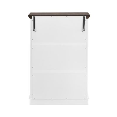 Wood Grain Tabletop with Modern Handles & Safety