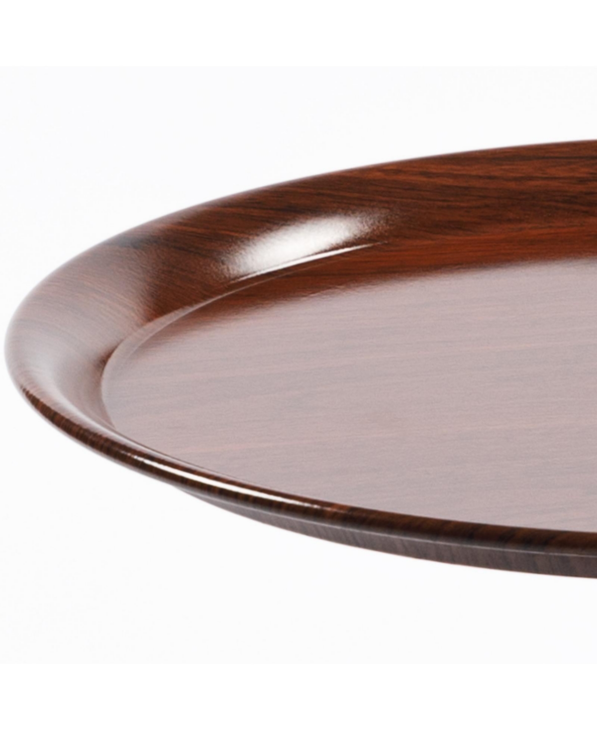 Modern Round Coffee Table, Metal Pedestal Table for Small Spaces