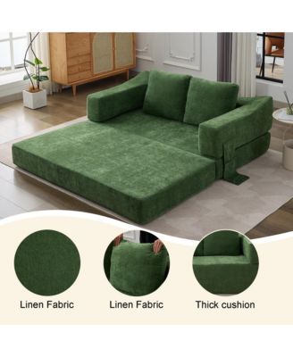 Streamdale Fold-Out Fabric Sofa Bed – Modern Design for Living Room, Bedroom, or Apartment – Convertible Sleeper Couch