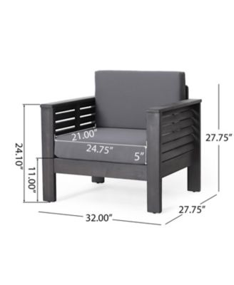 Streamdale 4 Seater Outdoor Lounge Chair Set