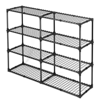 Streamdale Heavy-Duty 4-Shelf Wire Rack 2-Pack (880 lbs)