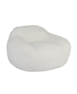 Comfy Bean Bag Chair with Armrest and Memory Foam Filler