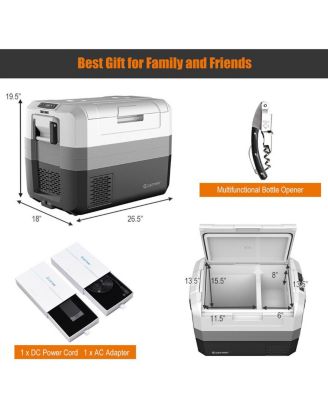58 Quart Portable Electric Camping Car Cooler
