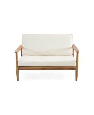 Streamdale Willowbrook Acacia Wood Loveseat & Coffee Table Set