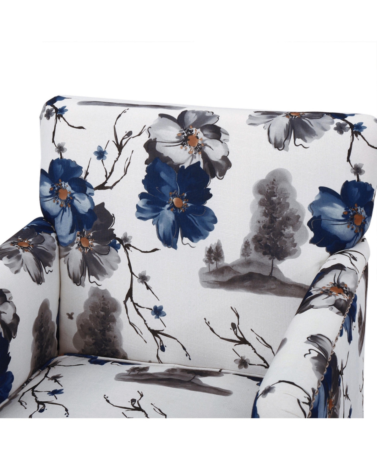 Streamdale Floral Fabric Club Armchair Comfort & Style in One