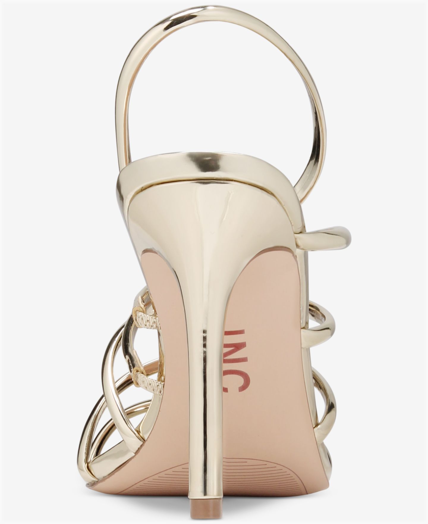 Женские сандалии I.N.C. International Concepts Ginny Strappy Stiletto, цвет: Светлый золотой — фото 3
