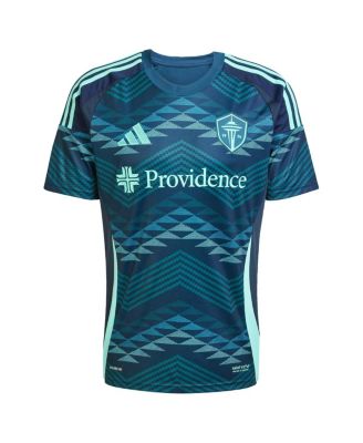 Men's Jordan Morris Blue Seattle Sounders FC 2025 The Salish Sea Kit Replica Player Jersey