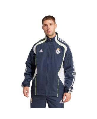 adidas - Men's&nbsp; Navy Real Madrid Urban Purist AEROREADY Full-Zip Track Jacket