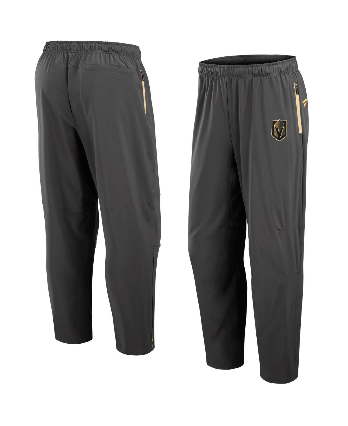 Men's Gray Vegas Golden Knights Authentic Pro Rink Pants - Gray