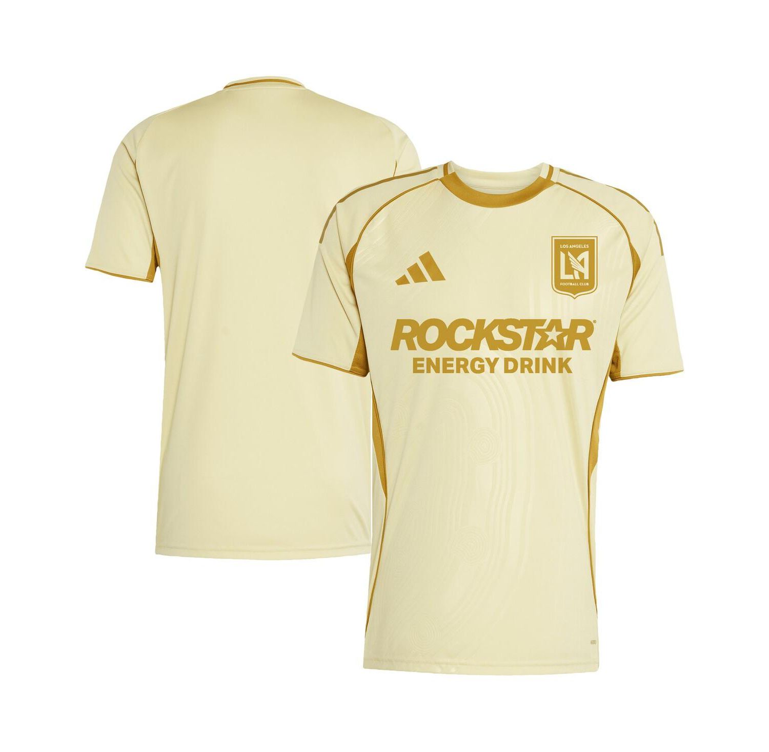 Men's Tan LAFC 2025 One Planet Pre-Match Jersey