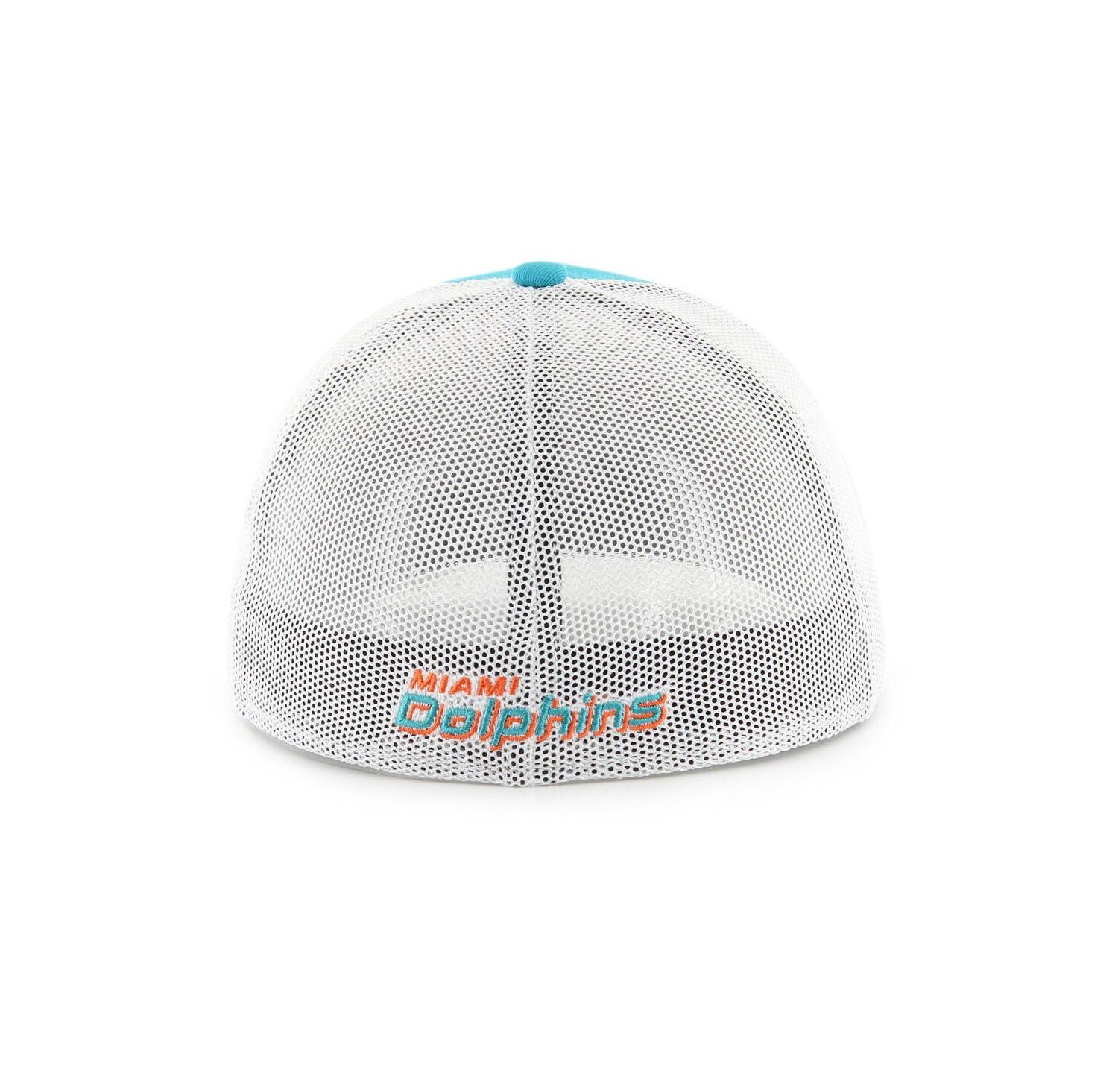 Men's Aqua/White Miami Dolphins Thrash Trophy Flex Hat