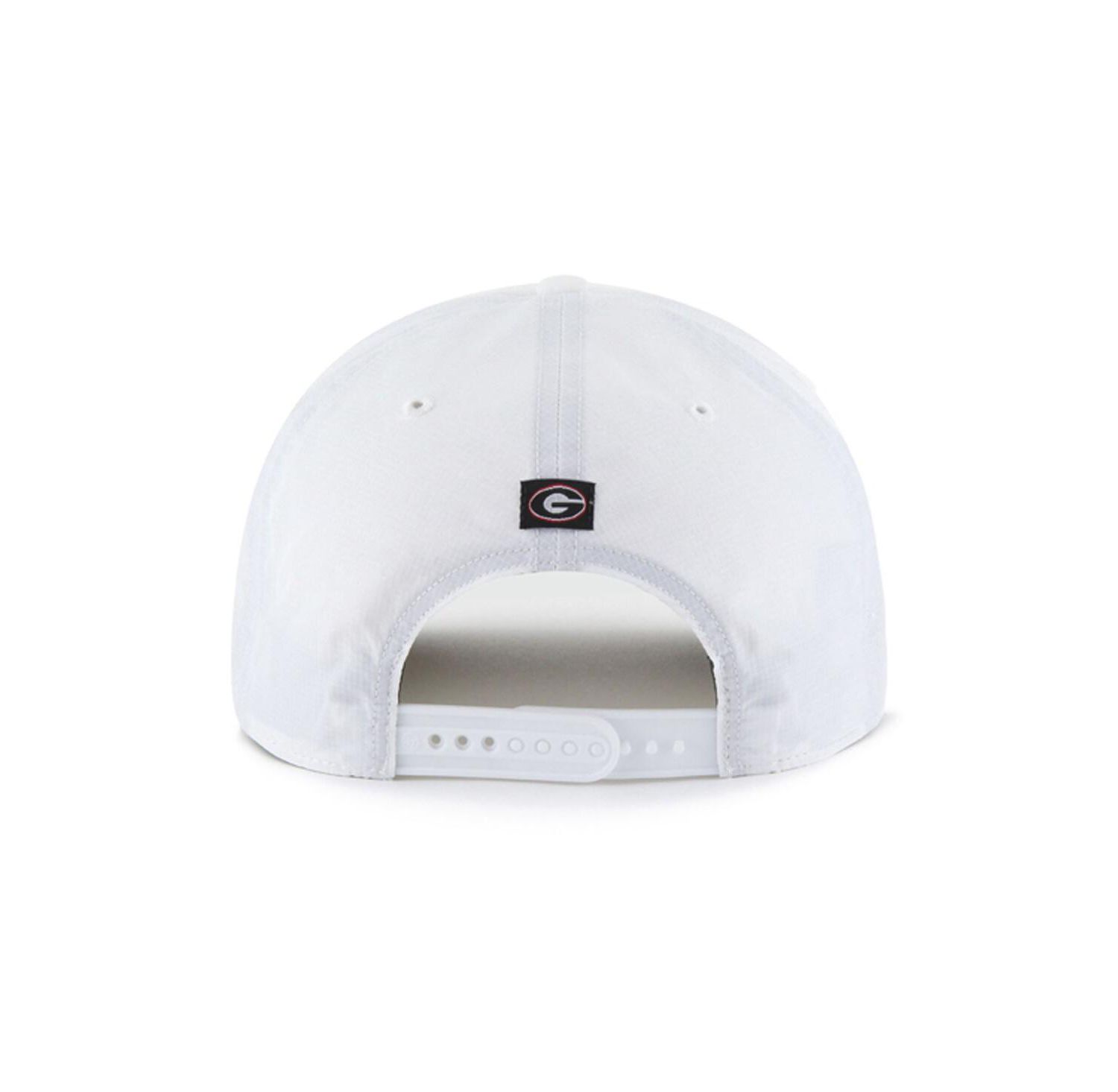 Men's White Georgia Bulldogs Condor Hitch Brrr Adjustable Hat