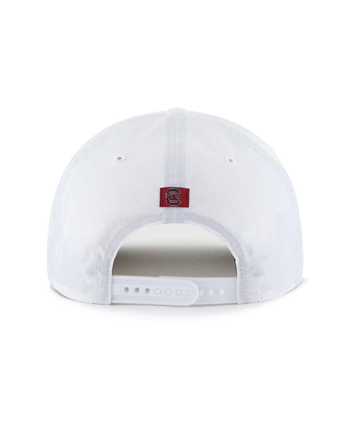 47 BRAND MEN'S WHITE SOUTH CAROLINA GAMECOCKS CONDOR HITCH BRRR ADJUSTABLE HAT