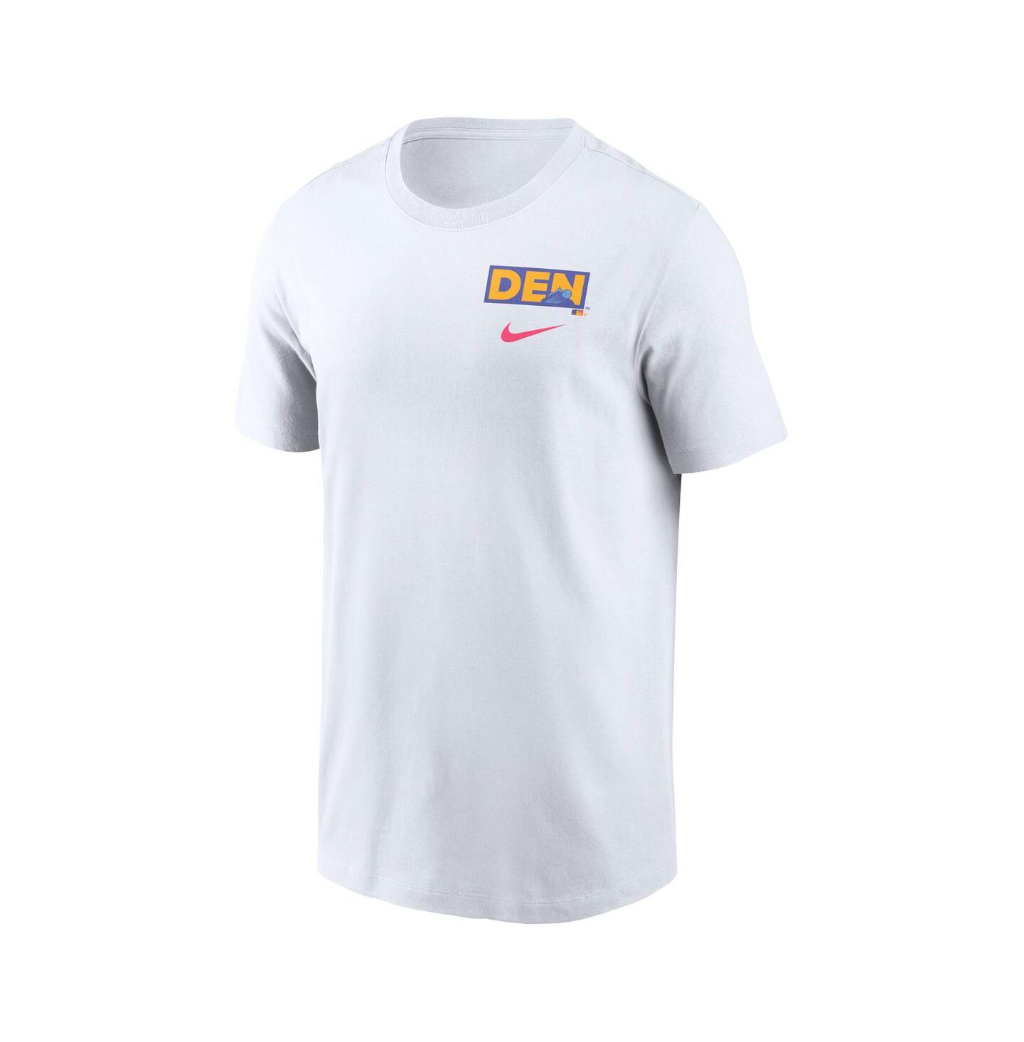 Мужская футболка Nike White Colorado Rockies 2025 City Connect Graphic — фото 2