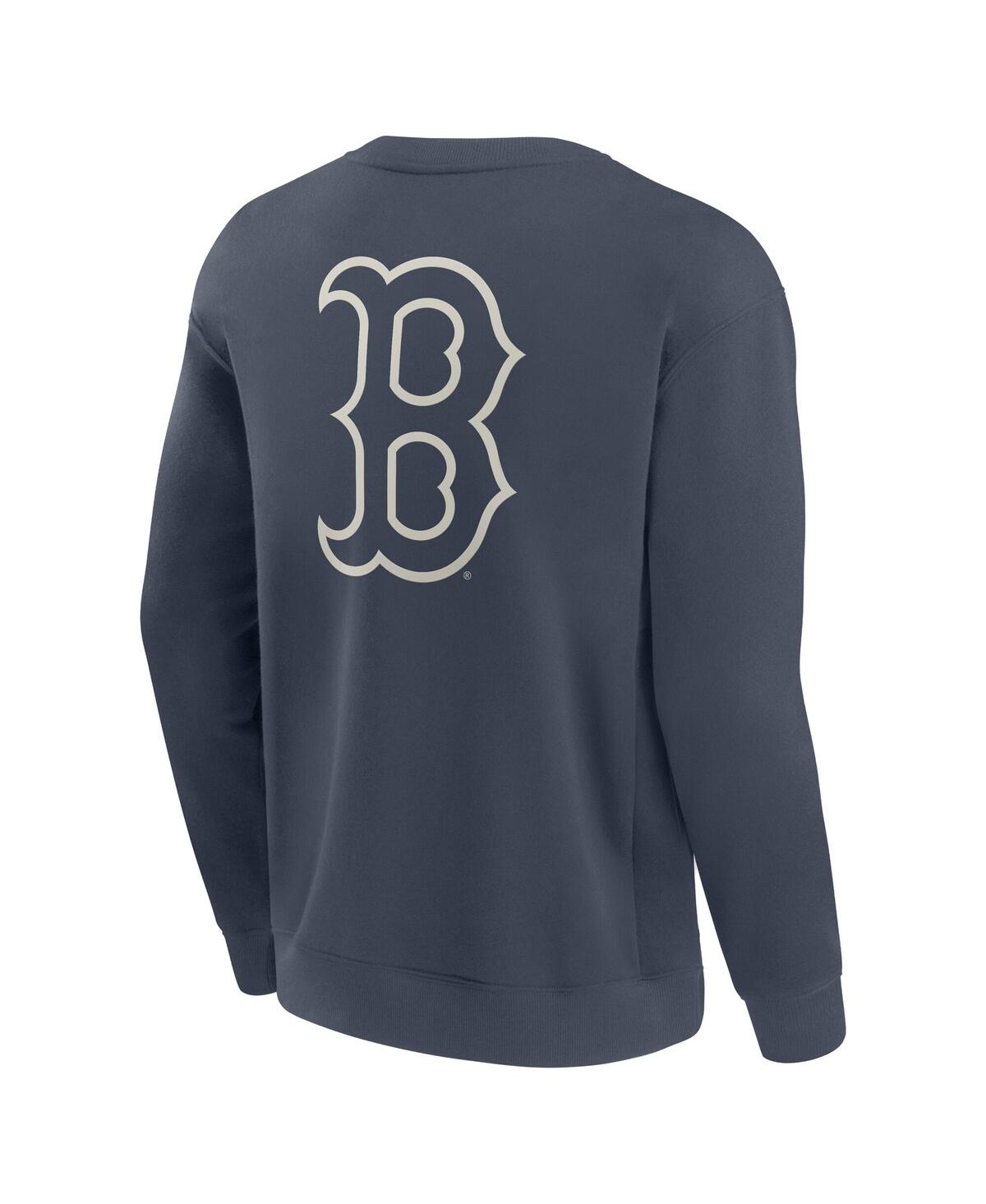 Fanatics Men's Blue Boston Red Sox Elements Future Ground Lettering Pullover Sweatshirt
