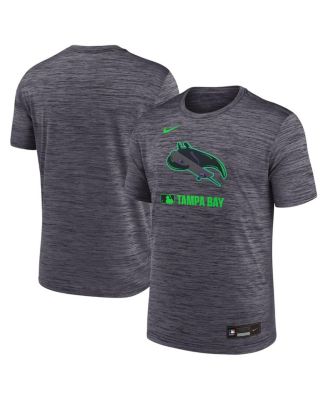 Nike - Men's Black Tampa Bay Rays 2025 City Connect Authentic Collection Velocity Performance T-Shirt