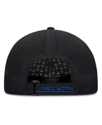 Men's Black New York Rangers Driver Adjustable Hat