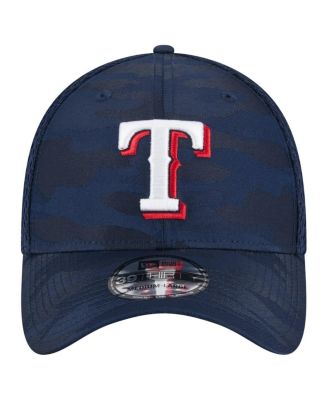 Men's Navy Texas Rangers Subtle Camo 39THIRTY Flex Hat