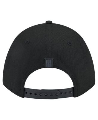 Men's Black Brooklyn Nets Game Day Flag A-Frame 9FORTY Adjustable Hat