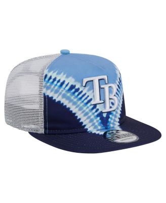 Men's Tampa Bay Rays Tie-Dye Golfer Trucker Adjustable Hat