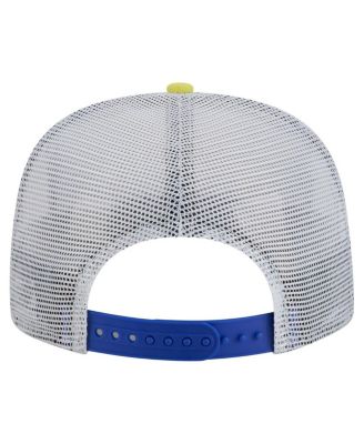 Men's Gold/Royal Los Angeles Rams Throwback Dye Golfer Snapback Hat