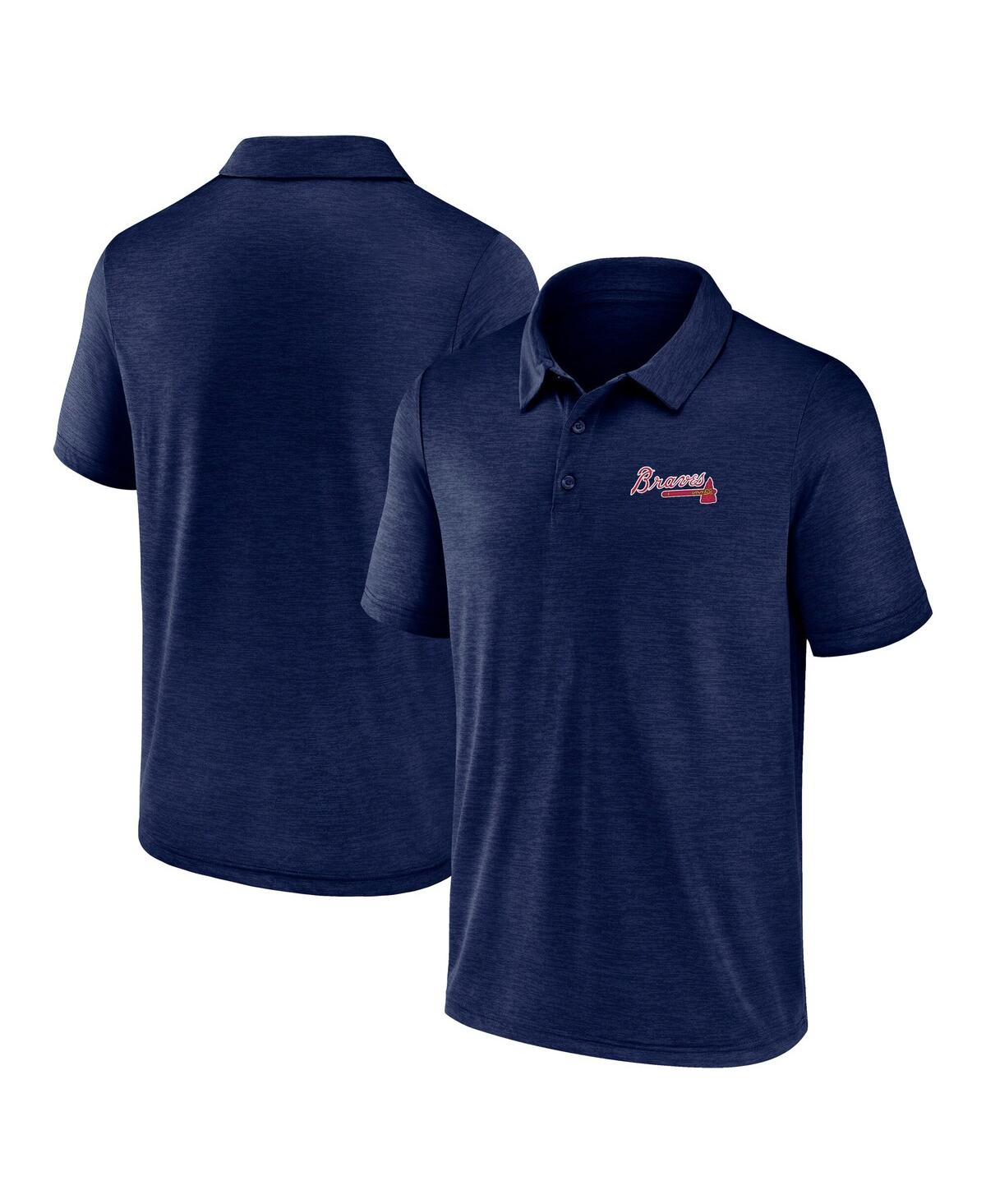 FANATICS MEN'SÂ NAVY ATLANTA BRAVES UNSTOPPABLE POLO SHIRT 