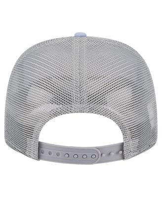 Men's Light Blue/Gray Boston Celtics Adventure Aloha Pattern 9SEVENTY Stretch-Snap Hat