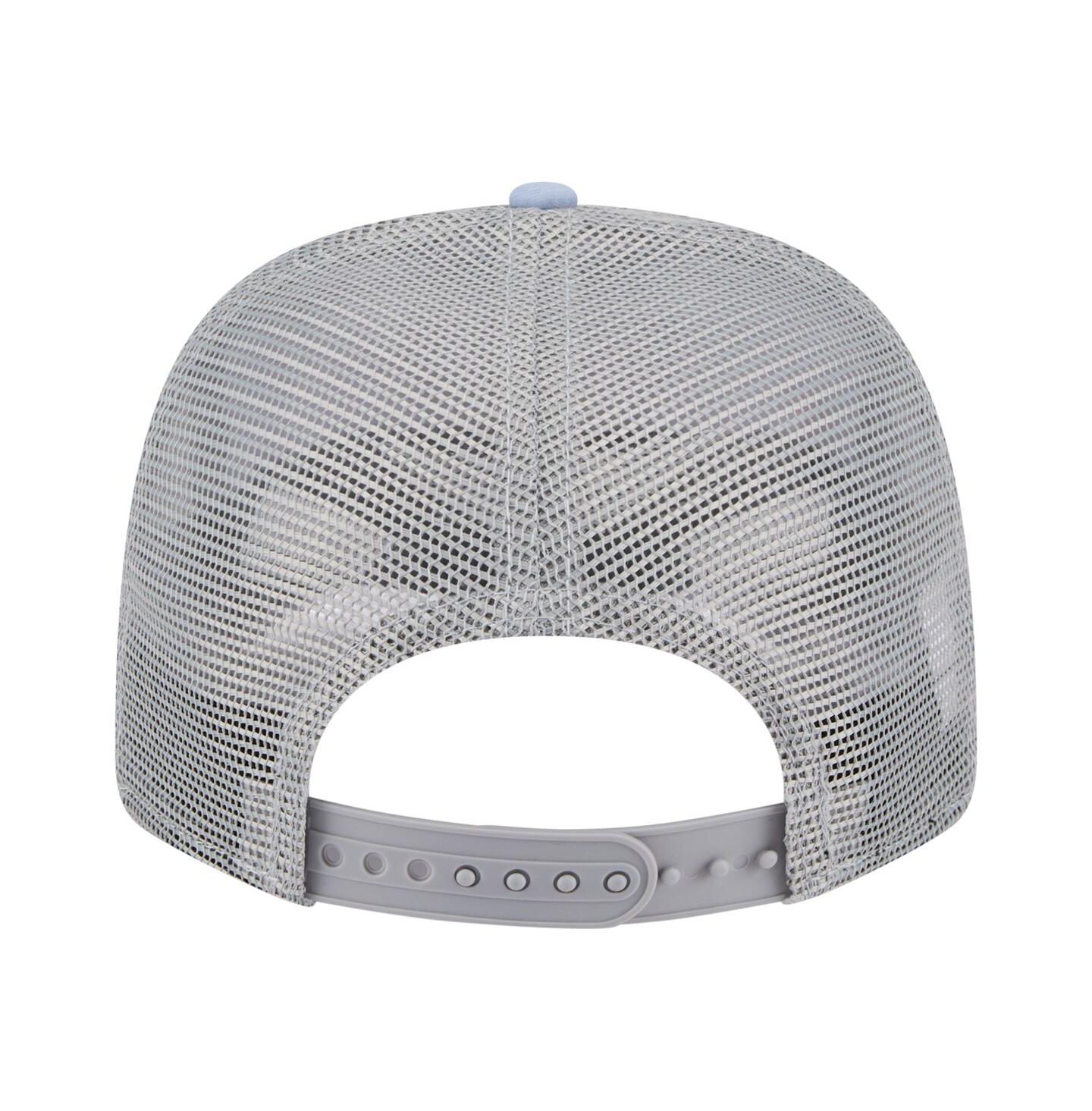 Мужской головной убор New Era Light Blue/Gray Boston Celtics Adventure Aloha Pattern 9SEVENTY Stretch-Snap Hat — фото 4