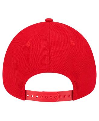 Men's Red New Jersey Devils Core A-Frame 9FORTY Adjustable Hat