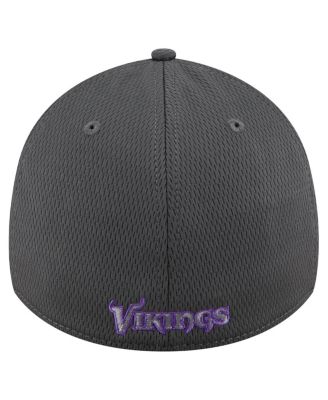 Men's Graphite Minnesota Vikings Main 39THIRTY Flex Hat