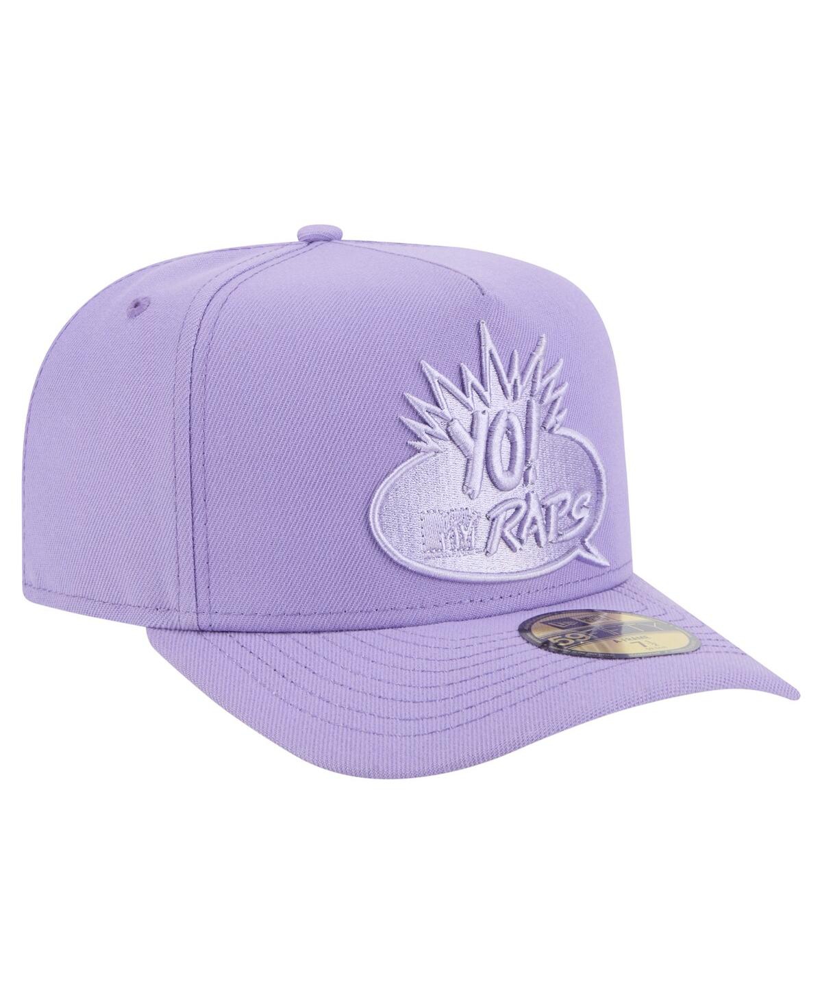 New Era Men'sâ Purple Yo Mtv Raps A-frame 59fifty Fitted Hat