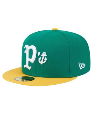 New Era - Men's Green/Yellow Stockton Ports Authentic Collection 59FIFTY Fitted Hat