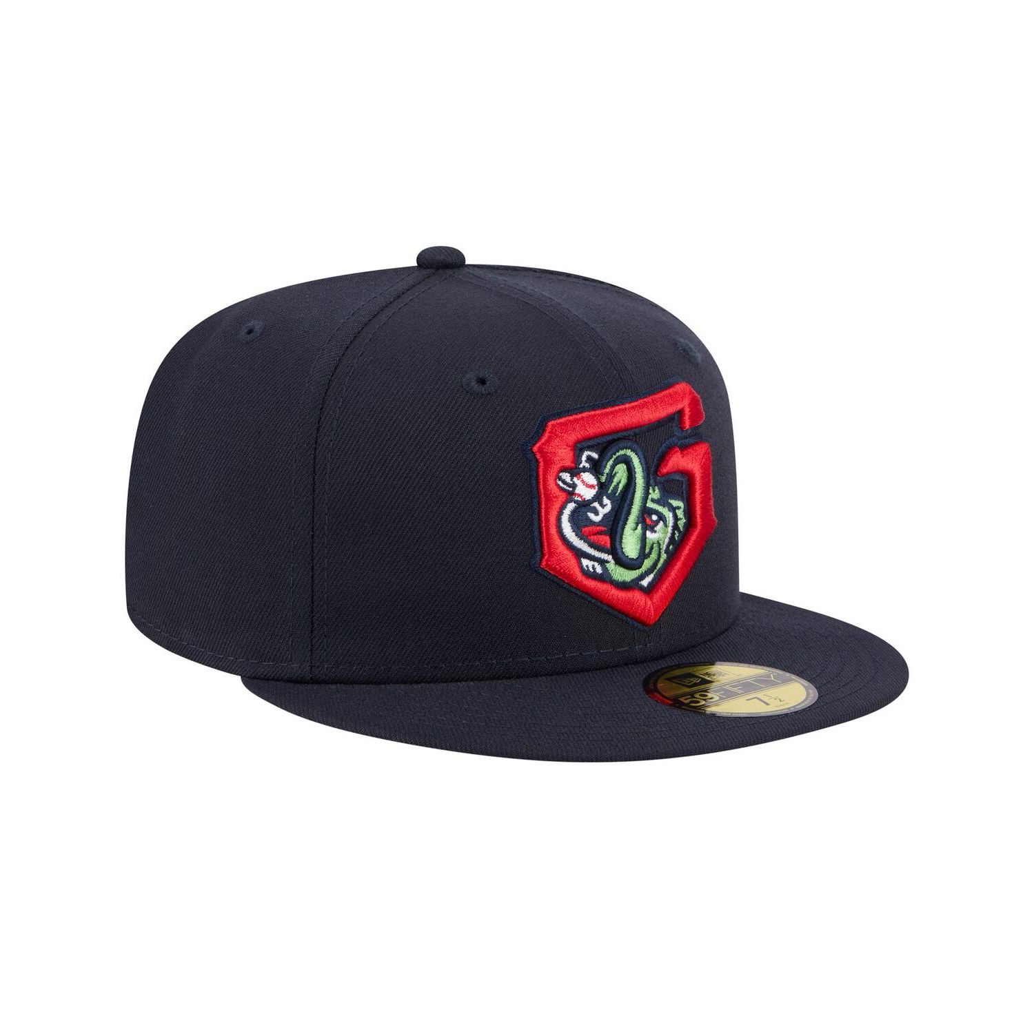 Men's Navy Gwinnett Stripers Authentic Collection 59FIFTY Fitted Hat