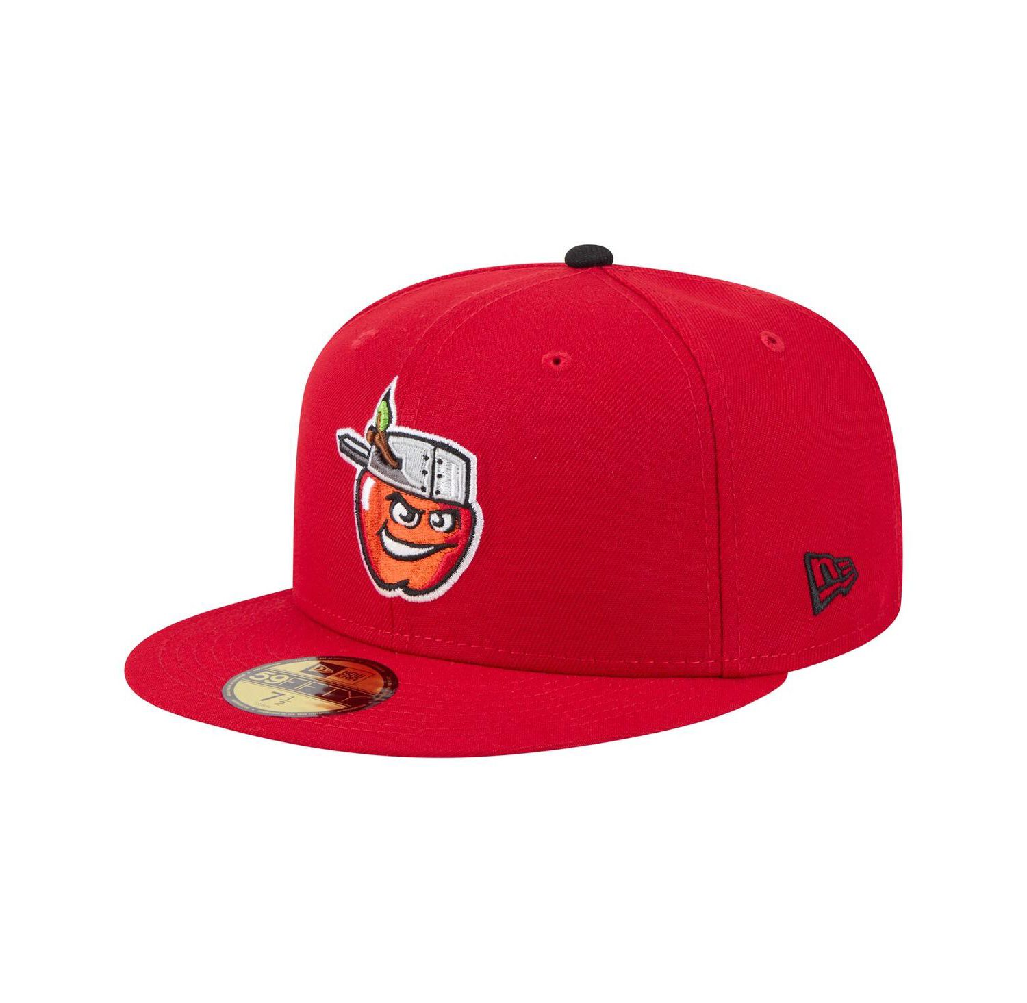 Men's Red Fort Wayne TinCaps Authentic Collection 59FIFTY Fitted Hat