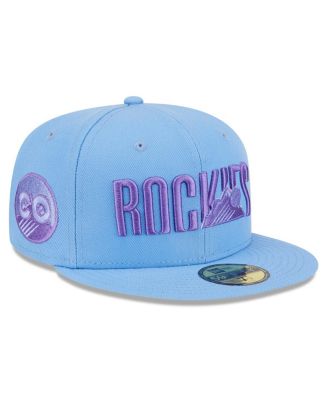 Men's Light Blue Colorado Rockies 2025 City Connect Fan Pack 59FIFTY Fitted Hat