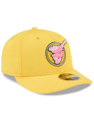 Men's Yellow San Diego Padres City Connect Batting Practice Low Profile 59FIFTY Fitted Hat