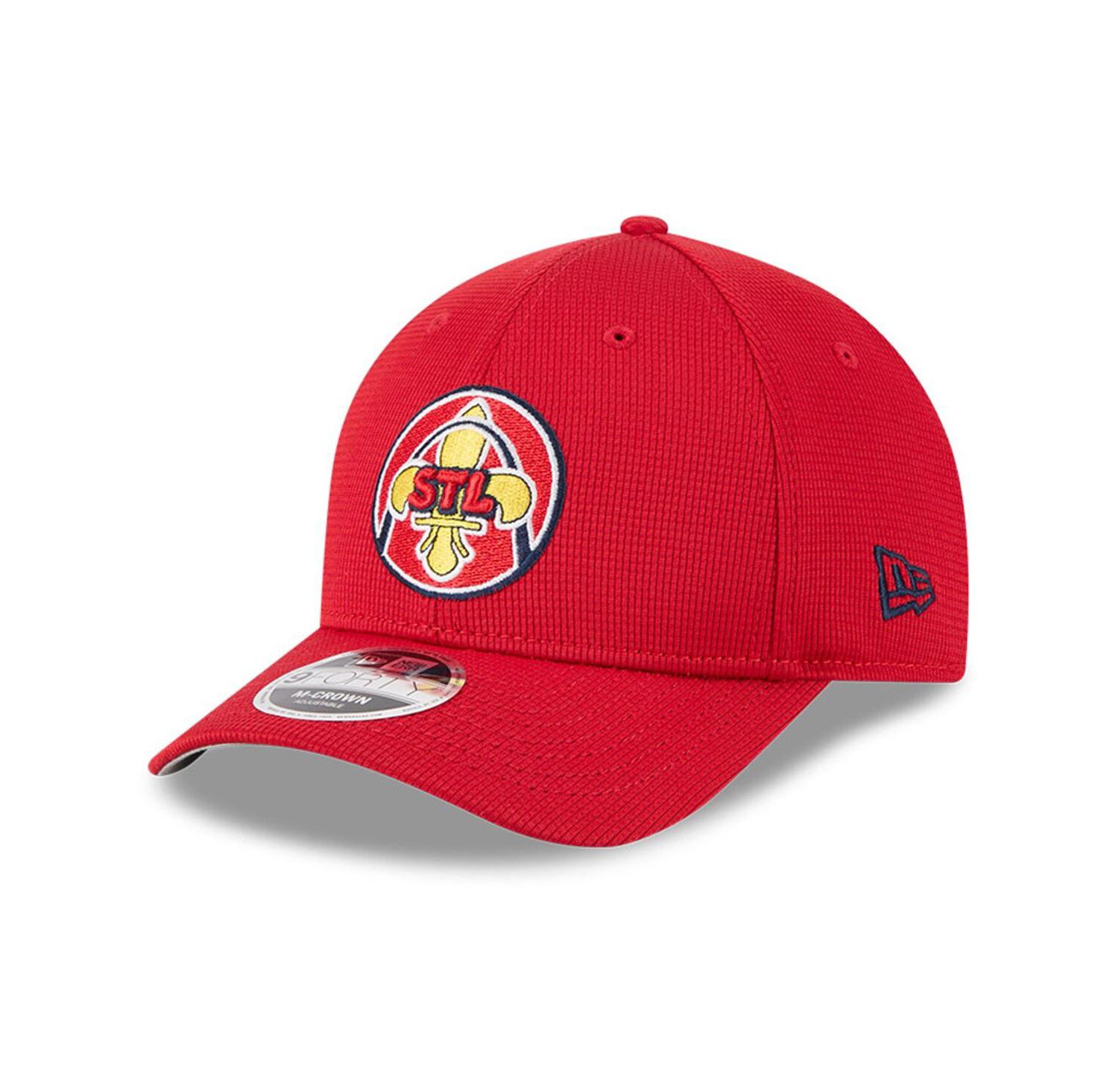 Men's Red St. Louis Cardinals City Connect Batting Practice 9FORTY M-Crown Adjustable Hat