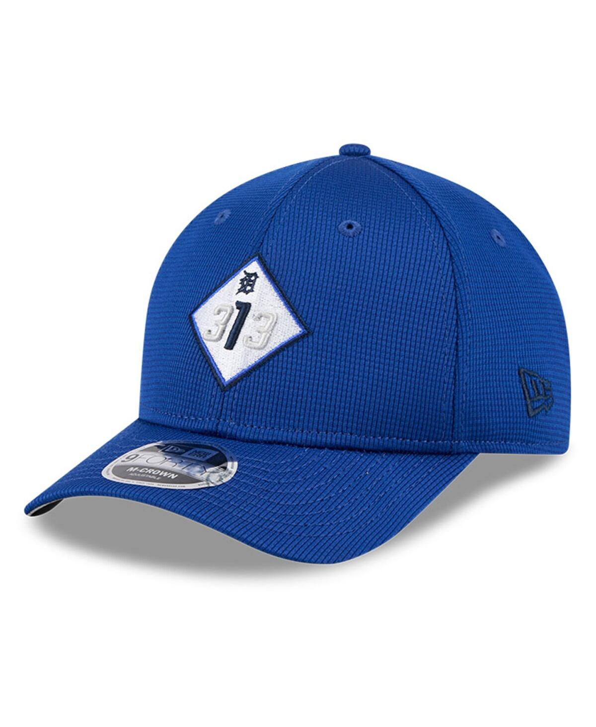 NEW ERA MEN'S BLUE DETROIT TIGERS CITY CONNECT BATTING PRACTICE 9FORTY M-CROWN ADJUSTABLE HAT 