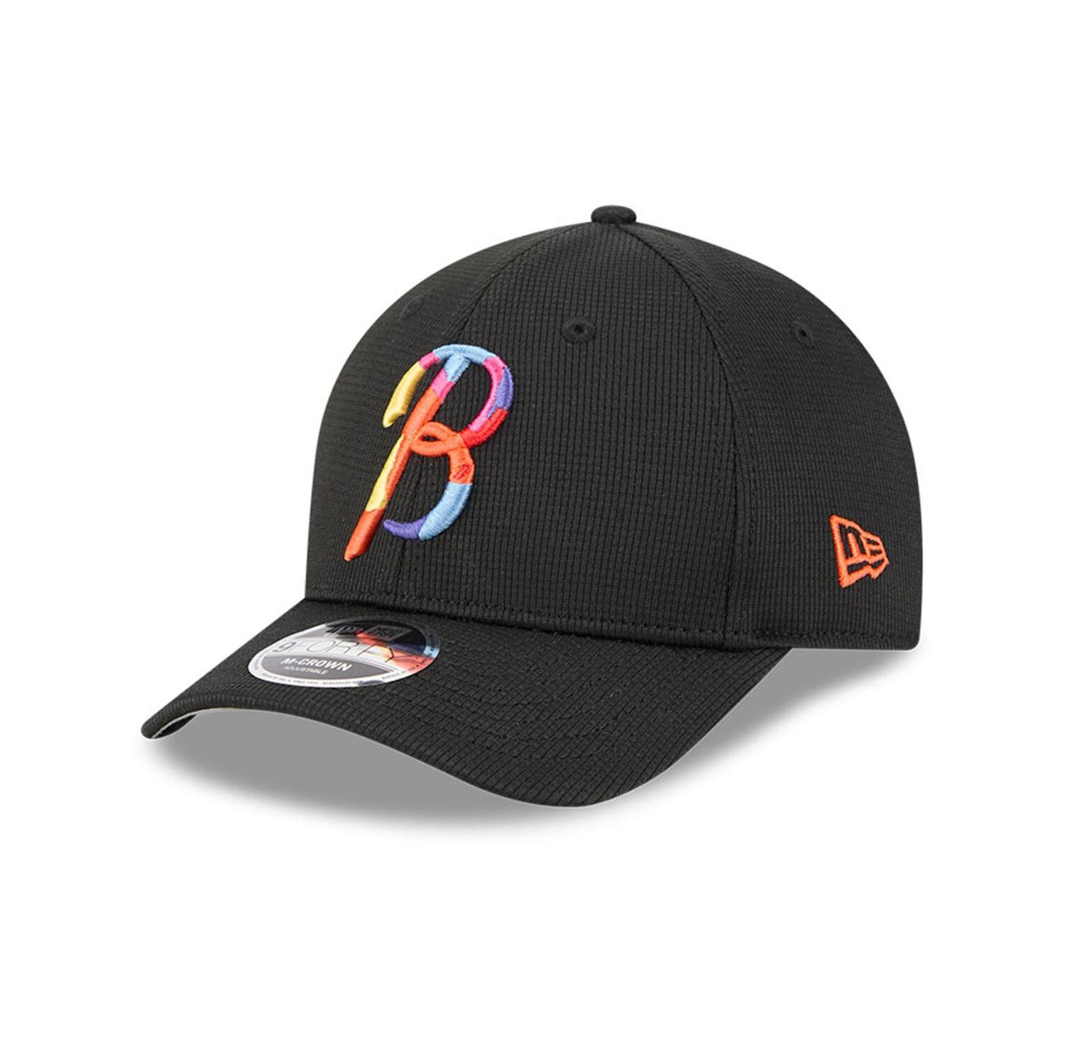 Men's Black Baltimore Orioles City Connect Batting Practice 9FORTY M-Crown Adjustable Hat
