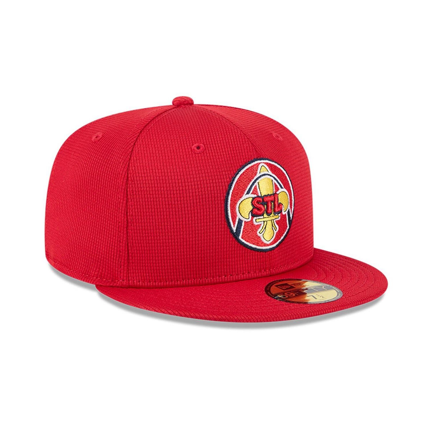 Men's Red St. Louis Cardinals City Connect Batting Practice 59FIFTY Fitted Hat
