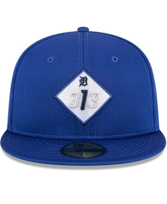 Men's Blue Detroit Tigers City Connect Batting Practice 59FIFTY Fitted Hat